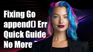 Resolving 'append() Evaluated but Not Used' Error in Go: A Complete Guide