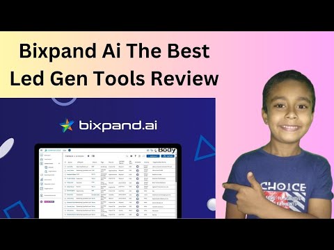 Bixpand ai review The best lead generation tools and a CRM on this all-in-one platform.
