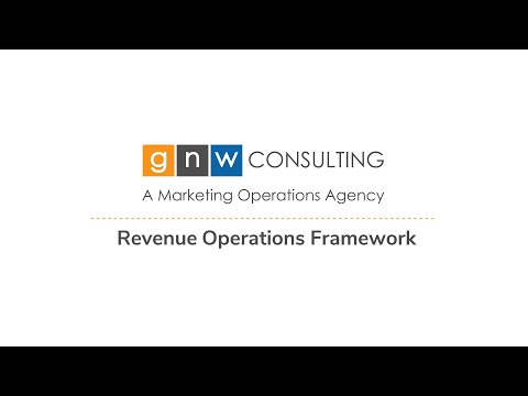 The Revenue Operations Framework by GNW Consulting