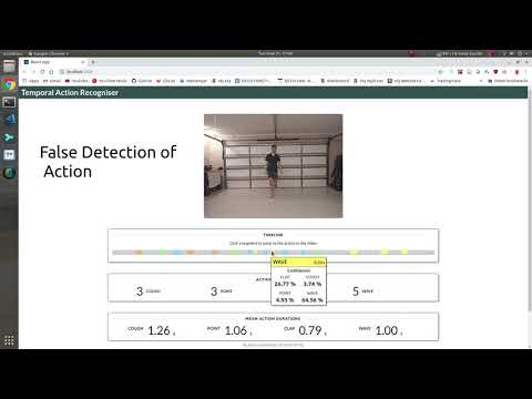 2018 - 2019 Thesis Project - Garthwaite Ryan - Action Recognition System Demo