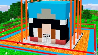 Omz vs Kory MOST Secure House Battle! - Minecraft