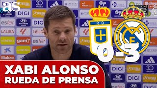 Rueda de prensa COMPLETA de XABI ALONSO | OVIEDO 0 - REAL MADRID 3
