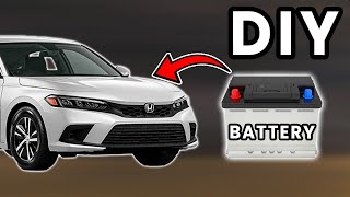 DIY 2016-2026 Honda Civic Battery Replacement | How To Replace Honda Civic Battery