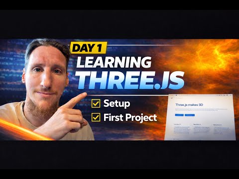 Day 1 → Employed || Learning Three.js / React Three Fiber 🚀