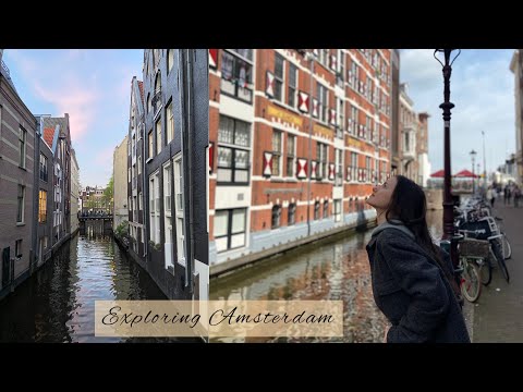 Amsterdam on foot | Visiting Red Light District and Vondelpark | Vlog 7 | ამსტერდამის თავგადასავლები