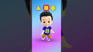 Learn Shapes with Johny! 🔺🟦🟣 | Forms Song 🎶 | #LooLooKids #ShapesForKids #FormsSong