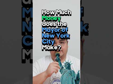 💰 How Much Money does the Mayor of NYC Make? #mayor #nyc #ericadams #salary #salarytransparency