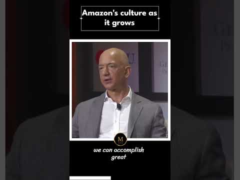 Jeff Bezos on Amazon Culture: Fostering Growth with Customer Obsession #motivation #inspiration