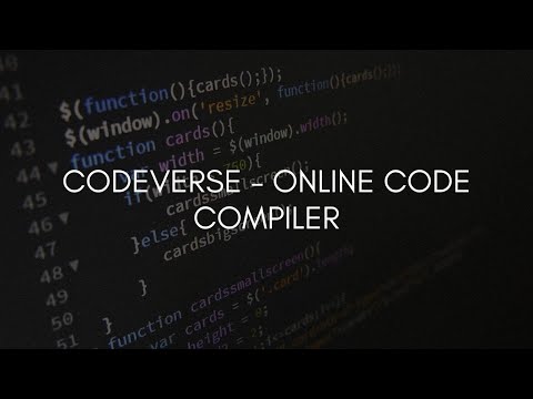 CodeVerse - Online Code Compiler