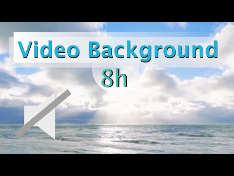 [Video Background] - sea ​​waves 2 (No Audio) - 8 Hours of Relaxing sea Video Background