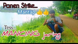 🔴Tes mancing jaring di situ Gintung. #mancingliar #mancingmania #spotmamcing #mancingjaring