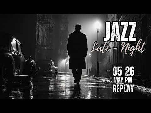Transportive Lonely Night Noir Jazz & Dark Ambient Mood Music for Solitary Reflection