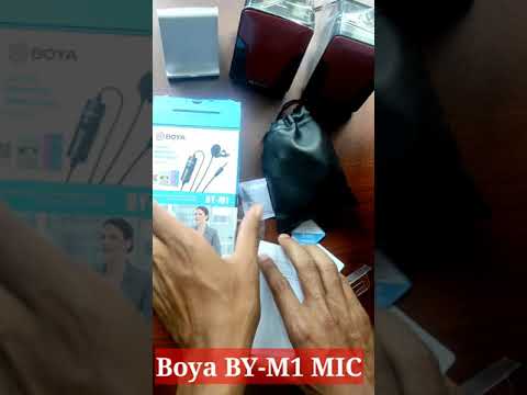Boya By M1 Microphone Unboxing | SL Million 🔥 #shorts