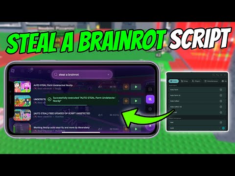 STEAL A BRAINROT SCRIPT! (NO KEY) INSTANT STEAL, ANTI HIT, INVISIBLE & MORE