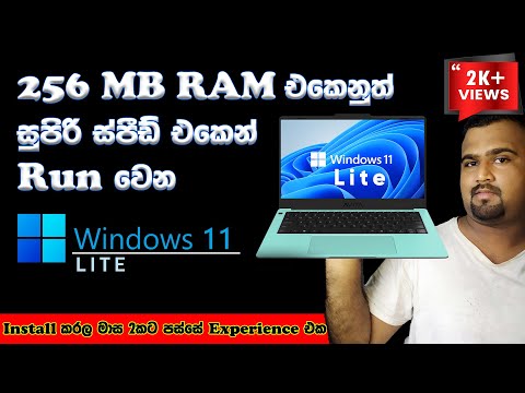 Windows 11 Lite Installation | Is It Good or Bad Using After 2 Months Review  @deshonlineLK ✅