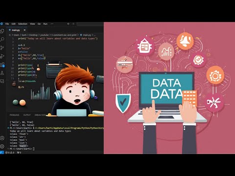 Variables and Data types| python series