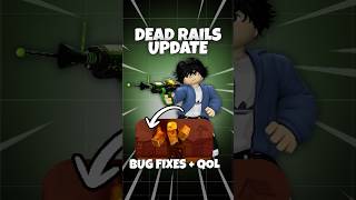 FINALLY NEW UPDATE IN DEAD RAILS 🤯🔥 #deadrails #shorts #roblox
