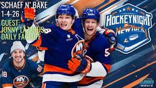 1/4/26 - Schaef N' Bake! Guest: Jonny Lazarus, Daily Faceoff