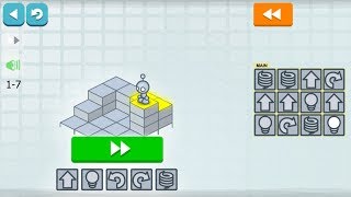Lightbot Programming Puzzles Basics 1-9 Levels Android Code Hour LetsPlay