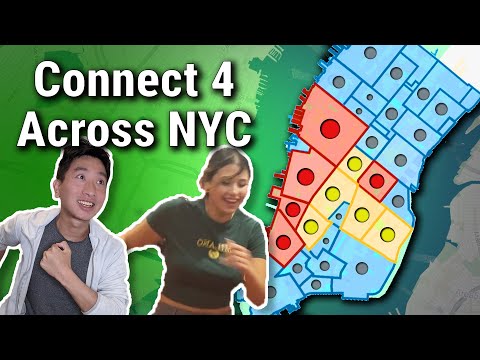Playing Connect 4 across NYC Neighborhoods (Vol. 2)