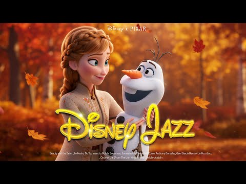 Relax with Disney Jazz 2025 ✨ Smooth OST Covers for Work & Study