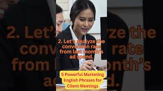5 Powerful Marketing English Phrases for Client Meetings