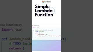 🚀 Run Python in the Cloud with AWS Lambda! ☁️🐍 #AWSLambda #Python #CloudComputing #Serverless