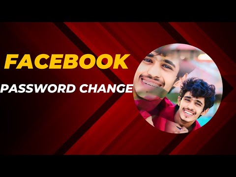 facebook password change