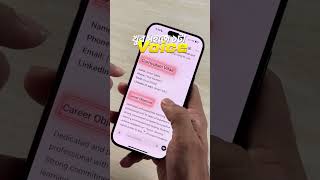 The SMARTEST HACK for creating a CV 🔥