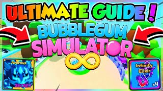 *ULTIMATE GUIDE* to BUBBLE GUM SIMULATOR INFINITY!! (Roblox)