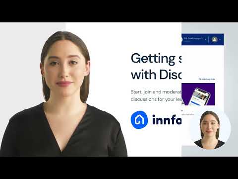 How to create training discussions for your learners and trainers using Innform LMS