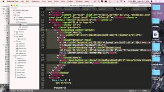Real-Time Apps with Polymer and Firebase