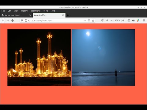 YOUTUBE (RESPONSIVE CODE) DISPLAY 2 IMAGES KEYFRAMES ANIMATION