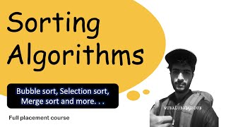 DSA (in Python) - full course for beginners | Sorting algorithm