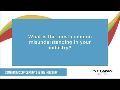 What is the most common misconception in the scooter sharing industry?