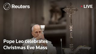 LIVE: Pope Leo celebrates Christmas Eve Mass — his first as pontiff