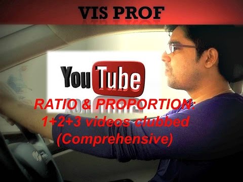 ratio and proportion comprehensive