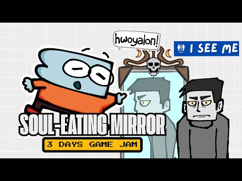 I Made a Soul-Eating Mirror Game in 3 Days (Full Devlog) #animation