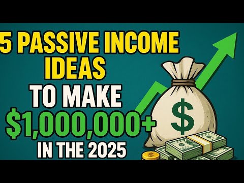 Make a million dollars in 2025 Bullrun: 5 Passive income Ideas!!
