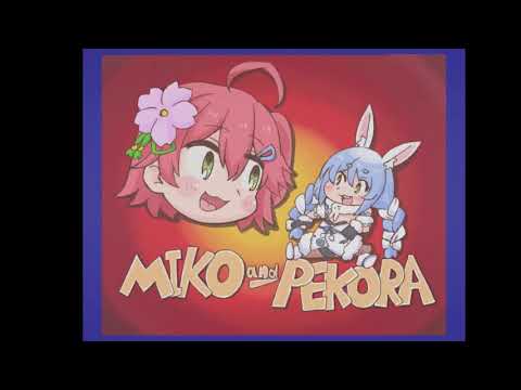 Miko and Pekora Tom and Jerry Remix