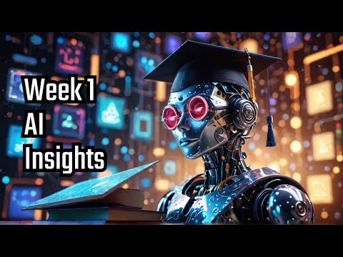 AI basics Week 1: Essential Knowledge You Need to Start! 🎓🧠💡📚