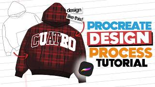 How I Design Simple Logos & Clean Mockups in Procreate