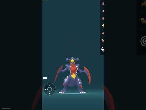 Mega Garchomp 5390 CP🌪️☠️ #pokemon #pokemongo #viralshorts