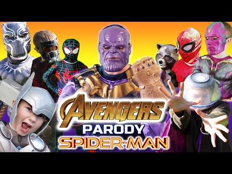Real Life Avengers vs Thanos!