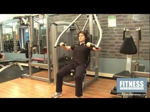 Cybex VR3 Chest Press - How to use - Fitness Tech Design