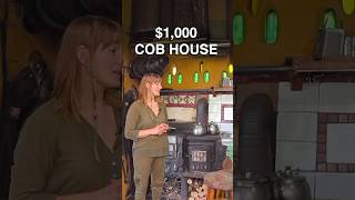 Living Off-Grid in a Self-Built Cob Home #shorts #offgrid #homestead