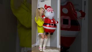 When Maanvi brought Santa for Kitty #youtubeshorts #viralshort