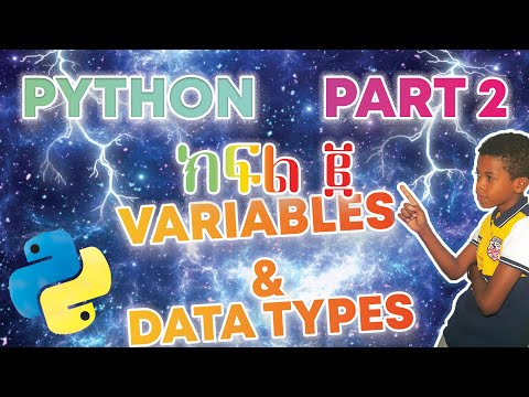 Variables & DataTypes | Python Lesson 2