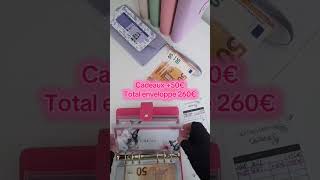 Remplissage de Septembre 🫶💕 #classeurbudget #enveloppesbudgétaires