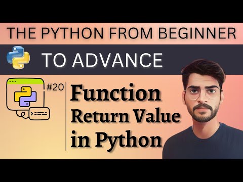 Function return value in python | List as parameter | Python Tutorial from Beginner to Advance #20